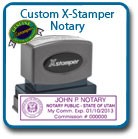 X-stamper Notaries guaranteed to last your commission.