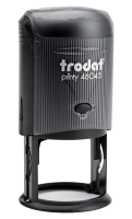 Trodat Self-Inking Stamp 1- 3/4" 46045 Trodat   Trodat Self-inking. They are climate neutral, intuitive and clean replacement of ink pads, incredibly small & light.