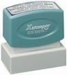 X-stamper Pre-Inked Stamp 1" x 2",  N12  X-stamper pre-inked stamps are designed to last for years with a laser engraved die for durability.