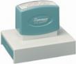 N28 X-stamper Pre-Inked Stamp 2-9/16" x 3-15/16",  N28  Xstamper pre-inked stamps are designed to last for years with a laser engraved die for durability.