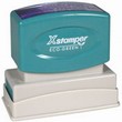 Signature Stamp Xstamper Pre-Inked Stamp 5/8" x 2-7/16", N14 Xstamper pre-inked stamps are designed to last for years with a laser engraved rubber for durability.