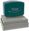 N22 X-stamper Pre-Inked Stamp 1-15/16" x 2-15/16", N22  Xstamper pre-inked stamps are designed to last for years with a laser engraged die for durability.