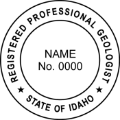 Idaho Geologist Seal