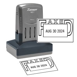 Faxed Date Stamp