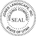 Holding Company Corporate seal stamps are for all corporations and are available in a rubber stamps, and embossers. All corporate seals are shipped in 1-3 business days.