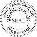 Holding Company Corporate seal  stamps are for all corporations and are available in a rubber stamps, and embossers. All corporate seals are shipped in 1-3 business days.