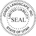 Limited Liability Corporate seal  stamps are for all corporations and are available in a rubber stamps, and embossers. All corporate seals are shipped in 1-3 business days.
