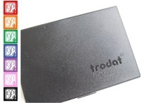 Stamp Pad 2 3/4"  x 4 1/2",  #9052 Size 2 3/4"  x 4 1/2". Trodat Stamp Pads are created perfectly for your needs  and are available in black, blue, red, green and violet.