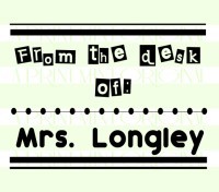 From The Desk of School Teacher Name custom return address rubber stamp great for stationary, weddings, invitations.