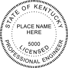 Kentucky Professional Engineer Seal Embosser