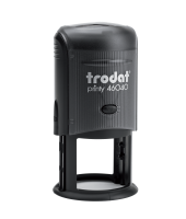 Trodat Self-Inking  Circle Stamp 1-5/8" 46040 Trodat   Trodat Self-inking. They are climate neutral, intuitive and clean replacement of ink pads, incredibly small & light.