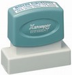 Xstamper Pre-Inked Stamp 9/16" x 2", N13  Xstamper pre-inked stamps are designed to last for years with a laser engraged die for durability.