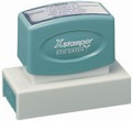 Signature Stamp X-stamper Pre-Inked Stamp 7/8" x 2-3/4", N18 X-stamper pre-inked stamps are designed to last for years with a laser engraved die for durability.