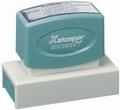 Custom Logo Stamp Xstamper Pre-Inked Stamp 7/8" x 2-3/4", N18 Xstamper pre-inked stamps are designed to last for years with a laser engraved die for durability.