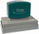 N27 X-stamper Pre-Inked Stamp 1-9/16" x 3-15/16",  N27  Xstamper pre-inked stamps are designed to last for years with a laser engraged die for durability.