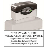 New York Notary Public Self-Inking Stamp